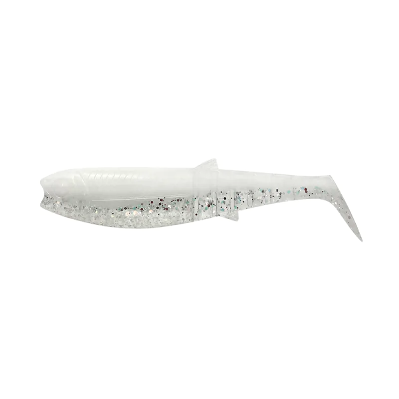 Savage Gear Cannibal Shad 10cm 9g White & Black