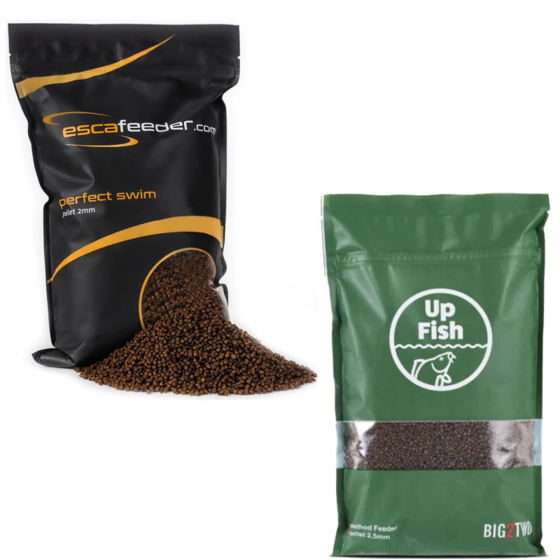 Zestaw Esca Feeder Pellet 2mm Swim + Up Fish 2,5mm BIG 2