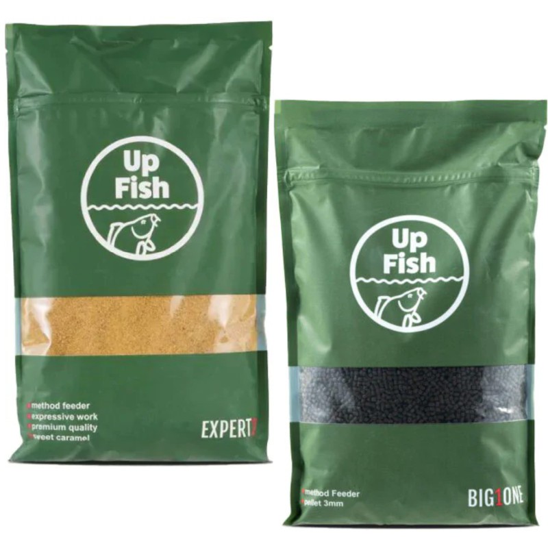 Zestaw Up Fish Big 1 3mm + Method Mix Expert 2