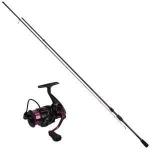 Zestaw Mikado Lady Bixlite Wędka + Kołowrotek