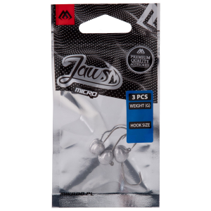 GŁÓWKA JIGOWA MIKADO JAWS MICRO - 0.8g-4 BN - op.3szt.