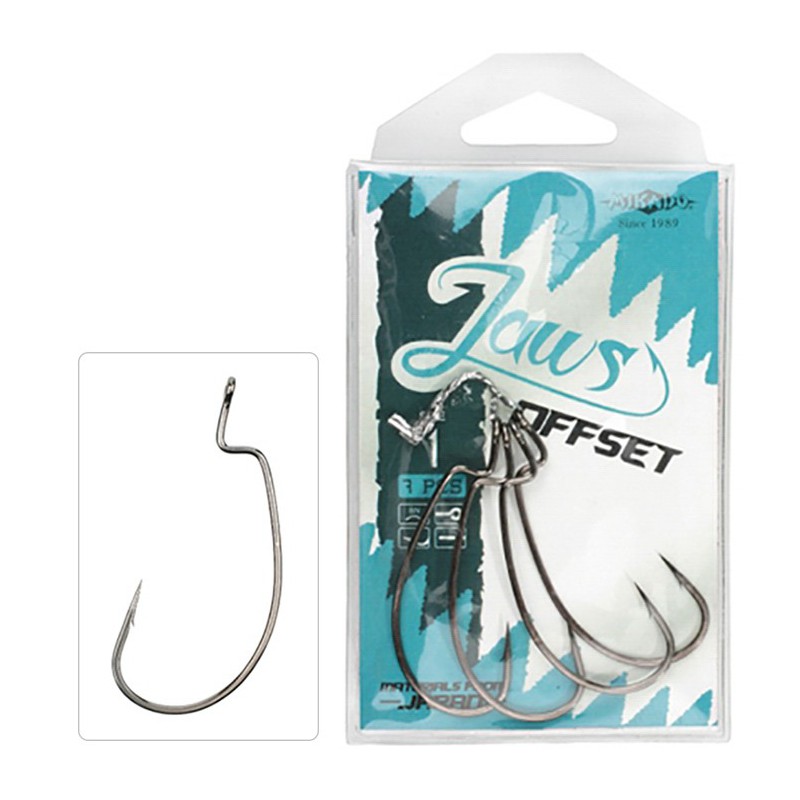 HACZYKI MIKADO JAWS OFFSET nr 2/0 - op.6szt.