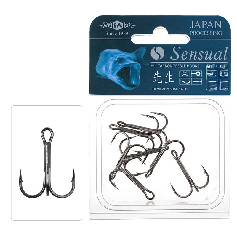 KOTWICE KOTWICZKI MIKADO SENSUAL ROUND nr 2/0 BN - op.5szt.
