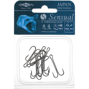 KOTWICE KOTWICZKI MIKADO SENSUAL PODWÓJNE nr 2/0 BN - op.6szt.