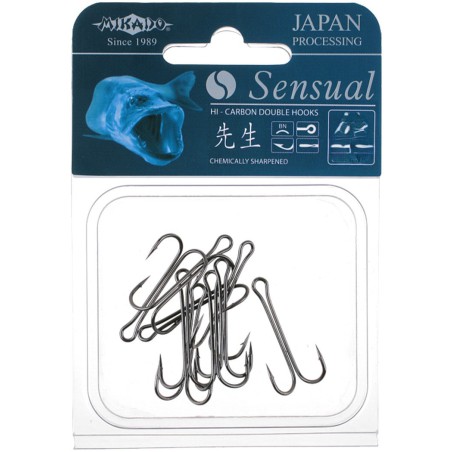 KOTWICE KOTWICZKI MIKADO SENSUAL PODWÓJNE nr 6 BN - op.9szt.