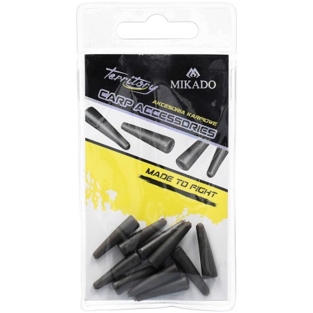 TULEJA GUMKA DO KLIPSA MIKADO CIEMNO ZIELONA - op.10szt.