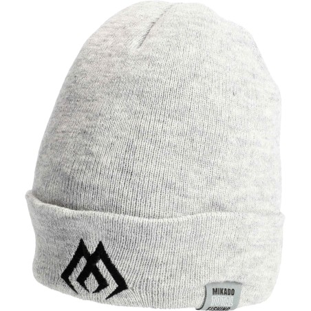 CZAPKA ZIMOWA MIKADO BEANIE - SZARY