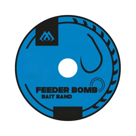 PRZYPON FEEDER BOMB MIKADO Z GUMKĄ bez zadziora nr 8 /0.23mm/38cm - 8szt.