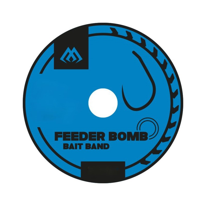 PRZYPON FEEDER BOMB MIKADO Z GUMKĄ bez zadziora nr 10 /0.20mm/38cm – 8szt.