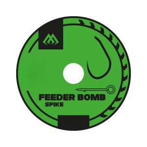 PRZYPON FEEDER BOMB MIKADO Z IGŁĄ bez zadziora nr 6 /0.25mm/38cm - 8szt.