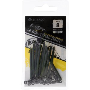 KRĘTLIK SZYBKIEJ WYMIANY Z GUMKĄ ANTYSPLĄTANIOWĄ MIKADO nr 8 - op.10szt.