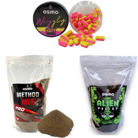 Zestaw Osmo Pellet Alien + Method Mix Pro + Wafters Wiggly Buggy