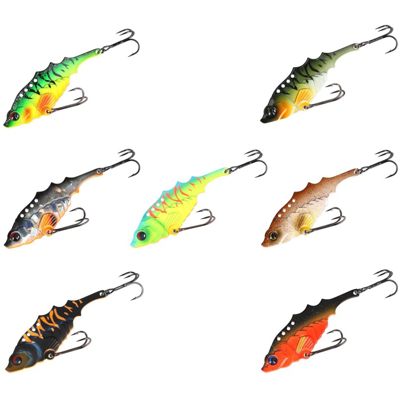 Zestaw Cykad Mikado M-VIB 10g Mix Kolorów 7 Sztuk