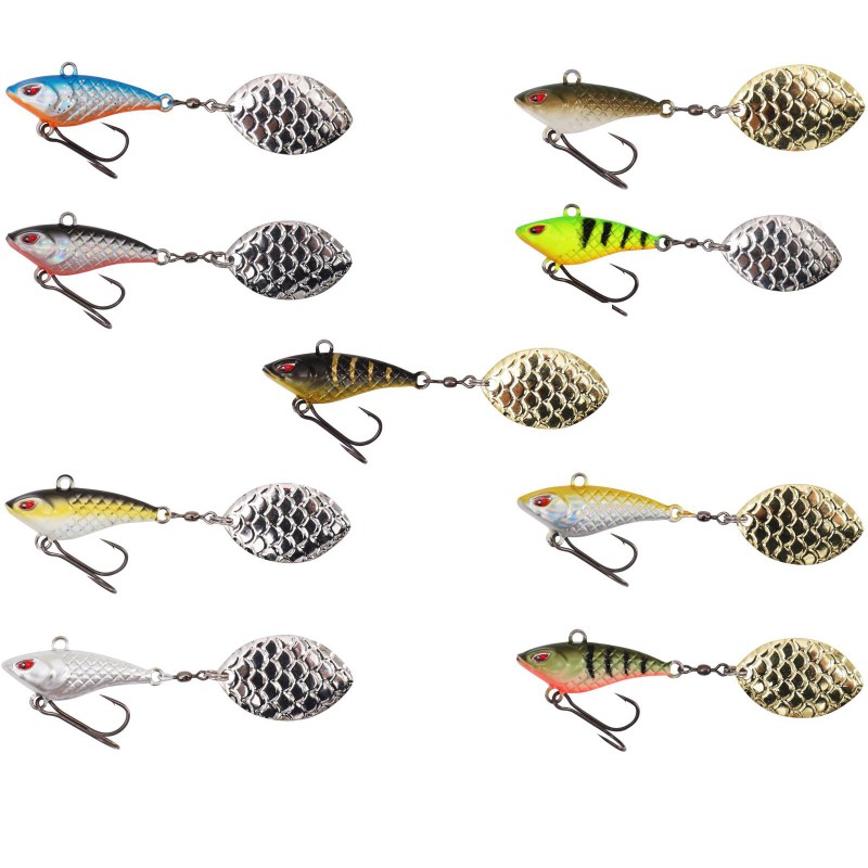 Zestaw Wirujący Ogonek M-TAIL 3g 9 Sztuk