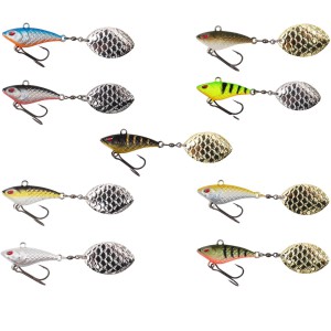 Zestaw Wirujący Ogonek M-TAIL 9g 9 Sztuk