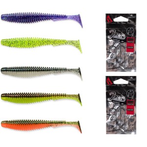 Zestaw Przynęt Fishup U-Shad 4"  + Główki Jigowe Mikado Jaws