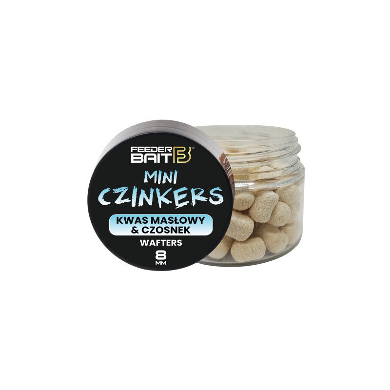 Mini czinkers Kwas masłowy & czosnek- Feeder Bait