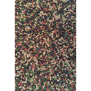 Micro Pellet 2mm Halibut - Green black red - Feeder Bait