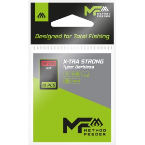 HACZYK MIKADO X-TRA STRONG nr 6 - BEZ ZADZIORA - 10szt.