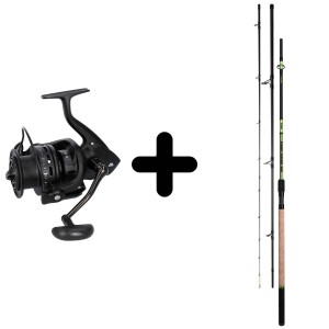 Zestaw Wędka Mikado Toxy Power 390 200g + Kołowrotek Mikado Noctis LCF 5008