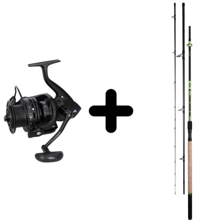 Zestaw Wędka Mikado Toxy Power 390 200g + Kołowrotek Mikado Noctis LCF 5008