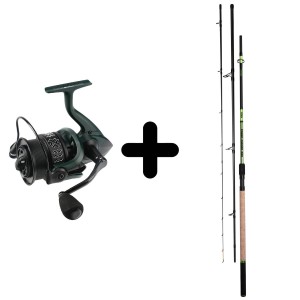 Zestaw Mikado Wędka Toxy Power Feeder 390 200g + Kołowrotek Noctis LCF 5010 FD