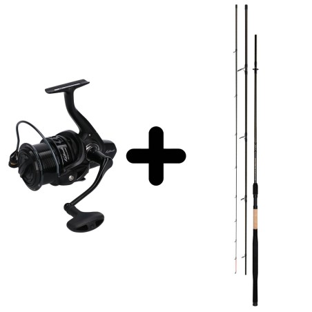 Zestaw Mikado Wędka Katsudo Distance Feeder 420 120g + Kołowrotek Kastudo Distance 5008