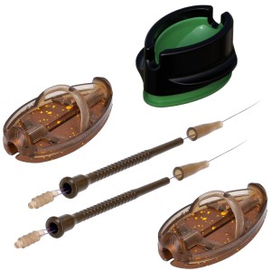 Zestaw 2x Podajnik Do MethodFeeder DOUGLAS QMF L 30g + Foremka Automatyczna Mikado