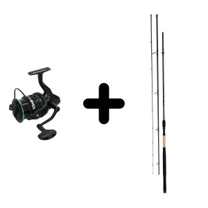 Zestaw Wędka Mikado Katsudo Distance Feeder 120g + Kołowrotek Mikado Toxy MF