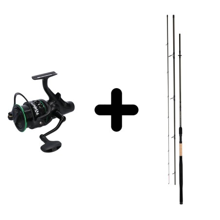 Zestaw Wędka Mikado Katsudo Distance Feeder 120g + Kołowrotek Mikado Toxy FR