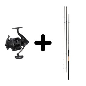 Zestaw Mikado Katsudo Distance Feeder 120g + Kołowrotek Mikado Noctis LCF