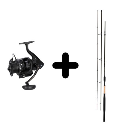 Zestaw Mikado Katsudo Distance Feeder 120g + Kołowrotek Mikado Noctis LCF