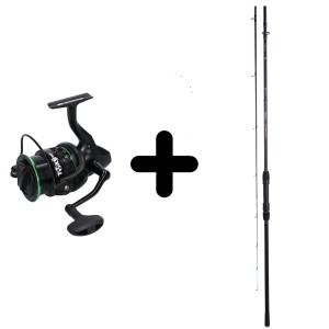 Zestaw Mikado Katsudo Slim Method Feeder 90 g + Kołowrotek Mikado Toxy MF