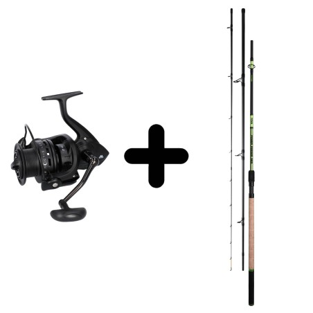 Zestaw Wędka Mikado Toxy Power 200g + Kołowrotek Mikado Noctis LCF