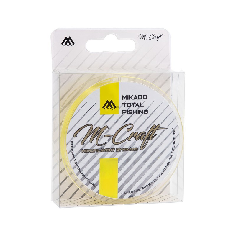 ŻYŁKA MIKADO M-Craft - 0.12mm/1.72kg/200m - FLUO YELLOW