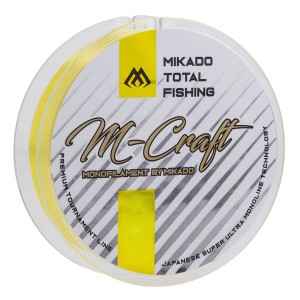 ŻYŁKA MIKADO M-Craft - 0.14mm/2.15kg/200m - FLUO YELLOW