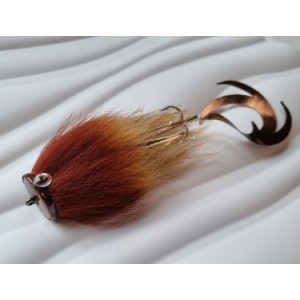 Mucha szczupakowa Gajda Lures SMOK 25cm BROWN - 1szt.