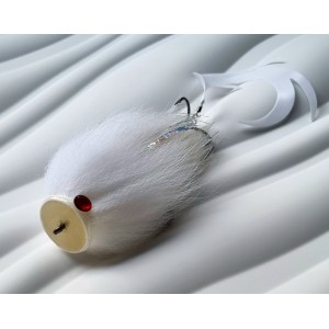 Mucha szczupakowa Gajda Lures MINI SMOK 21cm ALBINOS - 1szt.