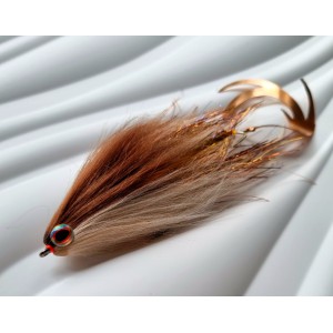 Mucha szczupakowa Gajda Lures HYBRYDA 22cm BROWN - 1szt.