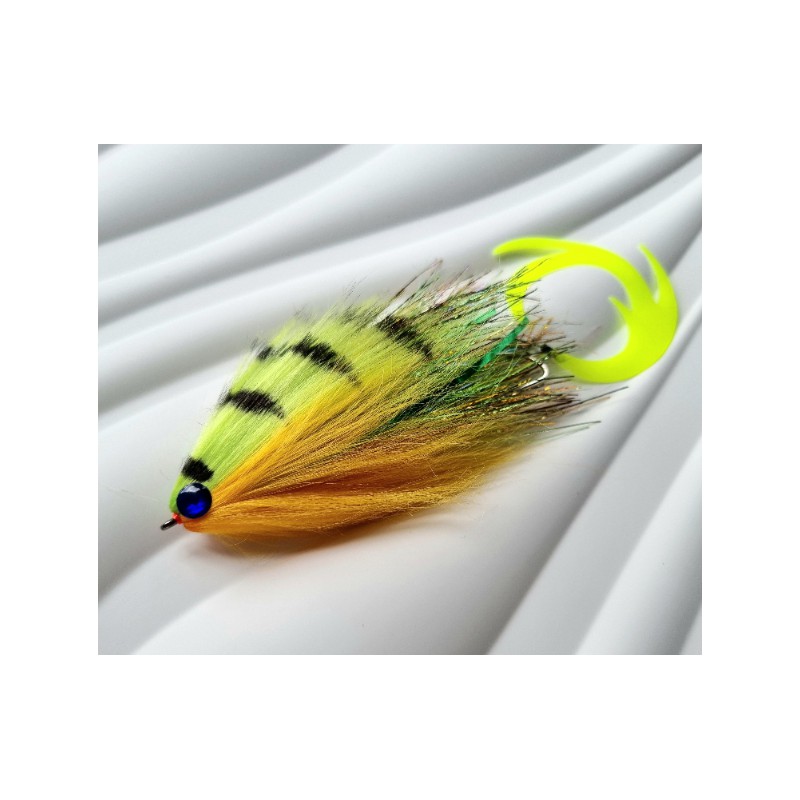 Mucha szczupakowa Gajda Lures HYBRYDA 22cm FIRETIGER - 1szt.