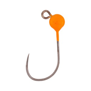 GŁÓWKA JIGOWA WOLFRAMOWA - M-Craft - 0.5 g - 3.5 mm/4- UV POMARAŃCZOWA - op.3szt.