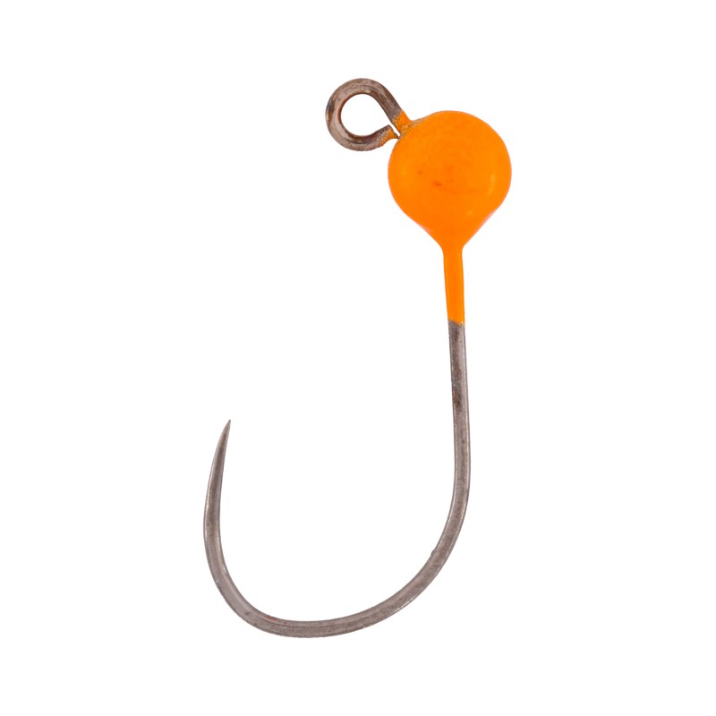 GŁÓWKA JIGOWA WOLFRAMOWA MIKADO M-Craft - 1.55 g - 5 mm/4- UV POMARAŃCZOWA - op.3szt.