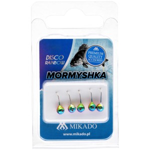 PRZYNĘTA MIKADO MORMYSHKA OKRĄGŁA DISCO 3.5 - RAINBOW - op.5szt.