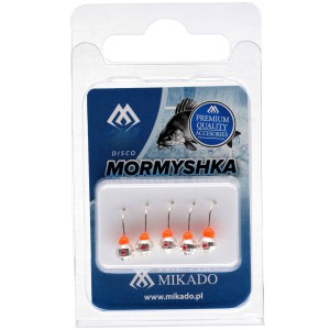 PRZYNĘTA MIKADO MORMYSHKA OKRĄGŁA DISCO 3.5 - SREBRNA - op.5szt.