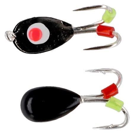 PRZYNĘTA MIKADO ICE BUG 4mm - CZARNO CZARNY - op.4szt.