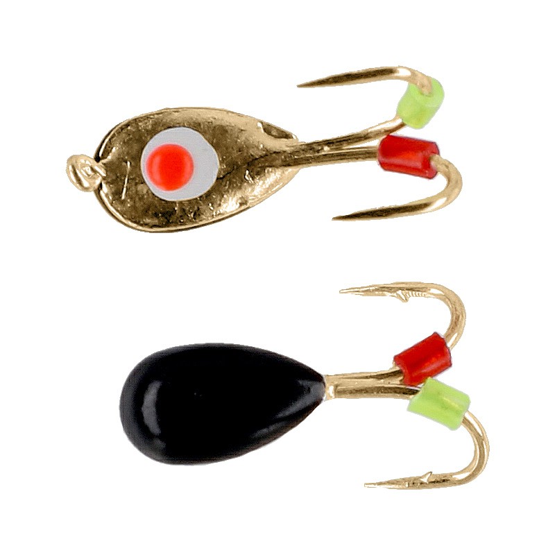 PRZYNĘTA MIKADO ICE BUG rozm. 4mm - CZARNO ZŁOTY - op.4szt.