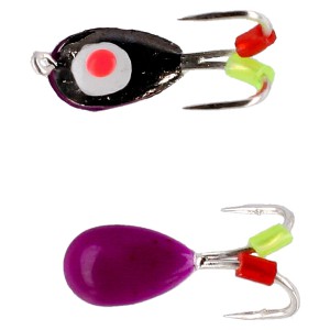PRZYNĘTA MIKADO ICE BUG 4mm - FIOLETOWO CZARNY - op.4szt.