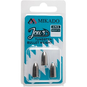 CIĘŻAREK WOLFRAMOWY MIKADO JAWS TUNGSTEN BULLET - 8.86g - op.3szt.