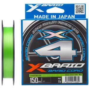 PLECIONKA YGK X-Braid Braid Cord X4 150m PE 3.0/0.296mm 40lb/18.0kg
