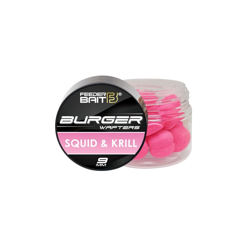 Burger Wafters - Squid & Krill - Feeder Bait